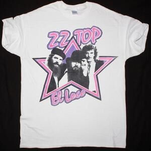 Zz Top El Loco Tour 1982 New White T Shirt